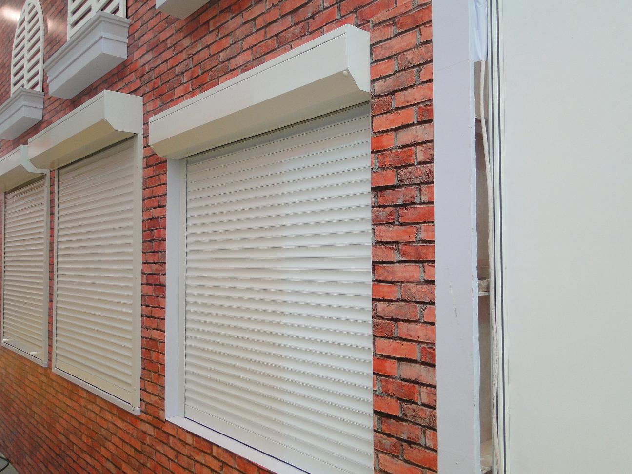 aluminum louver shutter window