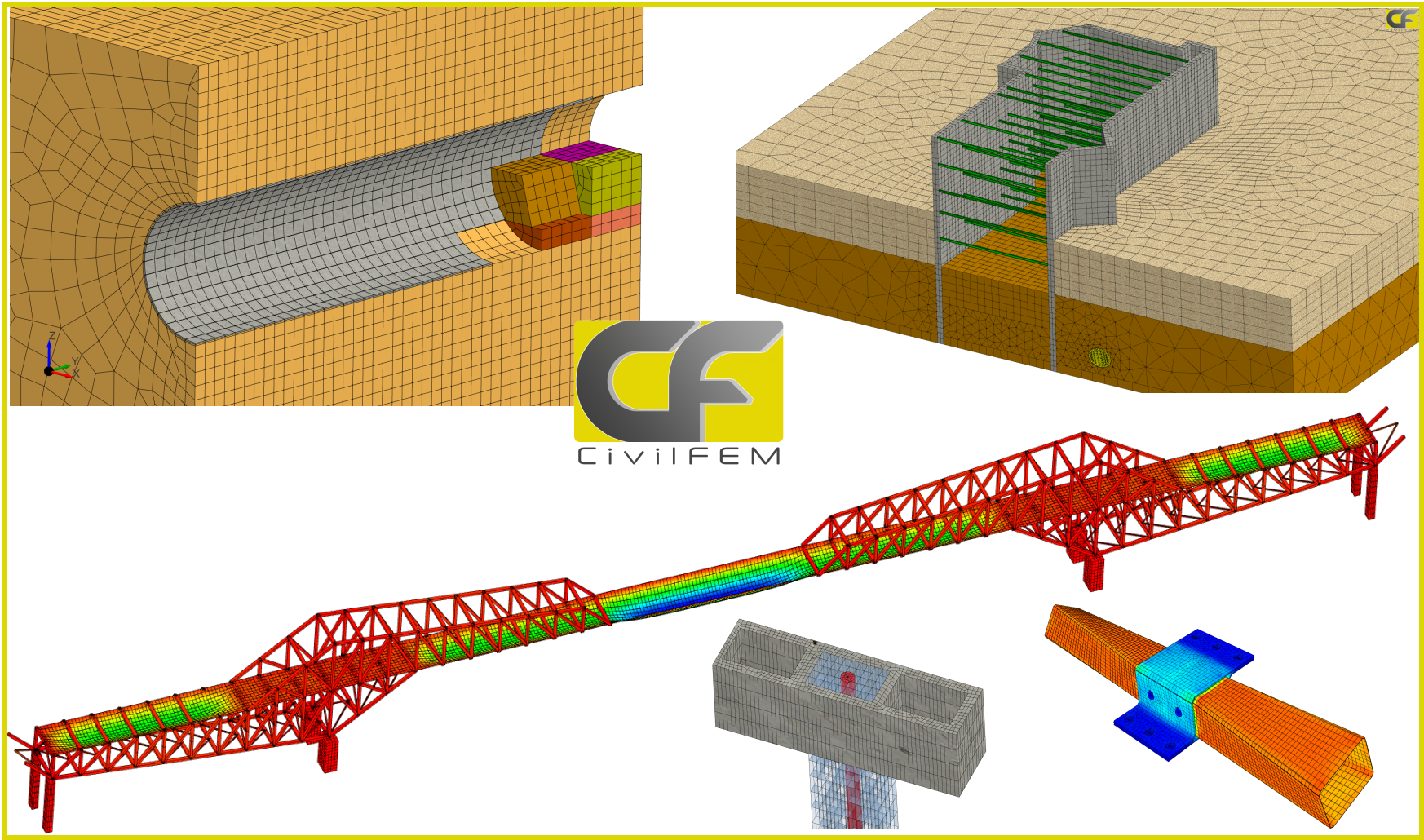 CivilFEM Intro powered by Marc